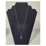 925/Sterling Chains w/Stone Pendants