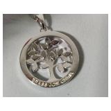 925/Sterling Necklaces w/Small Pendants