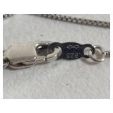 925/Sterling Necklaces w/Small Pendants