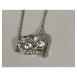 925/Sterling Necklaces w/Small Pendants