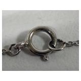 925/Sterling Necklaces w/Small Pendants