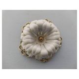 Lot of Floral & Leaf Brooches - Some Vintage