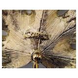 Lot of Floral & Leaf Brooches - Some Vintage