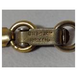 Vintage Trifari Stamped Bib Necklace