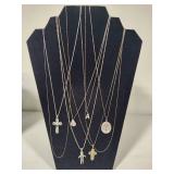 925 Sterling Necklaces - Some w/Pendants