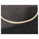 925 Sterling Herringbone Necklace & Bracelet