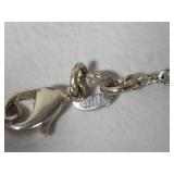 Two 925/Sterling Heart Pendant Necklaces