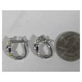 Lot of Sterling/925 Earrings & Ear Cuff