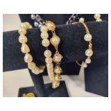 Pearl Accented Costume Jewelry Lot