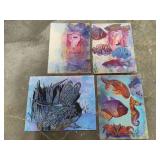 Underwater, Dragonfly & Other Art by Minnesota Artist Barb Dettler