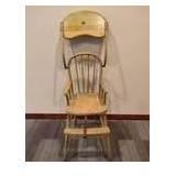 Antique Sheybogan Chair Company Wooden High Chair
