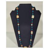 Heavy Unique Beaded Necklace