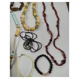 Lot of Beaded Costume Jewelry