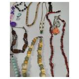 Lot of Beaded Costume Jewelry