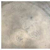 Group of 3 Antique German Pewter Plates