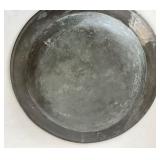 Pair of Antique Pewter Plates