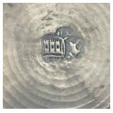 Pair of Antique English Pewter Bowls