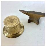 Group of Assorted Vintage Brass Items #2