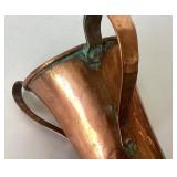 Antique 3 Handled Russian Copper Ritual Cup