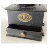 Antique Cast Iron Coffee Grinder