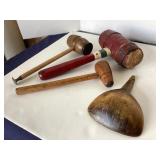 Group of Assorted Antique Wooden Wares