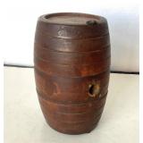 Small Antique Wooden Keg