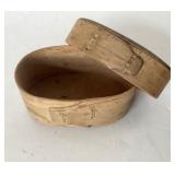 Small Antique Scandinavian Bentwood Box