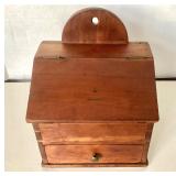 Antique Dovetailed Cherry Wall Box