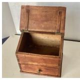 Antique Dovetailed Cherry Wall Box