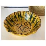 Antique Yellowware Trio