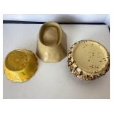 Antique Yellowware Trio