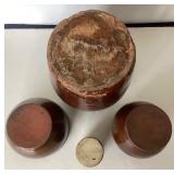 Group of 4 Antique Stoneware Crocks