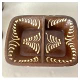 Trio of Assorted Antique Redware