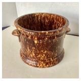 Antique Rockingham Storage Jar