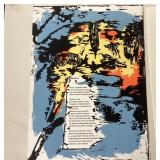 Group of 3 Frameable Poetry Broadsides (ex. Robert Bly Estate) #1