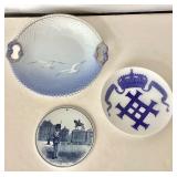 Danish Porcelain Trio