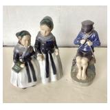 Pair of Royal Copenhagen Figures