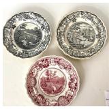 Early Staffordshire Transferware Trio