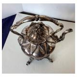 Antique Reed & Barton Silverplate Tipping Teapot