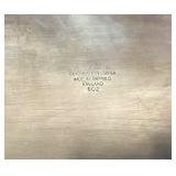 Vintage Reed & Barton Galleried / Claw Foot Silverplate Tray