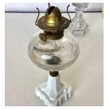 Pair of Antique Glass Lamps