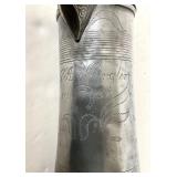 Antique Pewter Lidded Jug