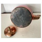 Antique French Copper / Brass Teapot