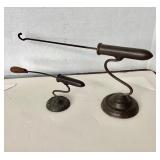 Pair of Antique Wrought Iron Goffering Irons
