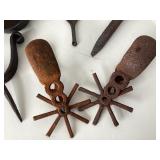 Group of Assorted Antique and Vintage Iron Wares