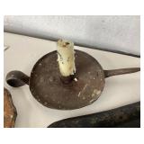 Group of Assorted Antique Tin, Tole and Iron