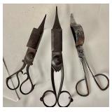 Group of Assorted Antique Tin, Tole and Iron