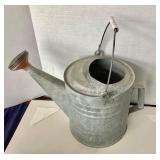 Trio of Vintage Galvanized Vessels