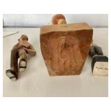 Group of 3 Wooden Folk Art Carvings #1