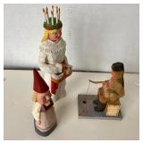 Group of 3 Wooden Folk Art Carvings #2